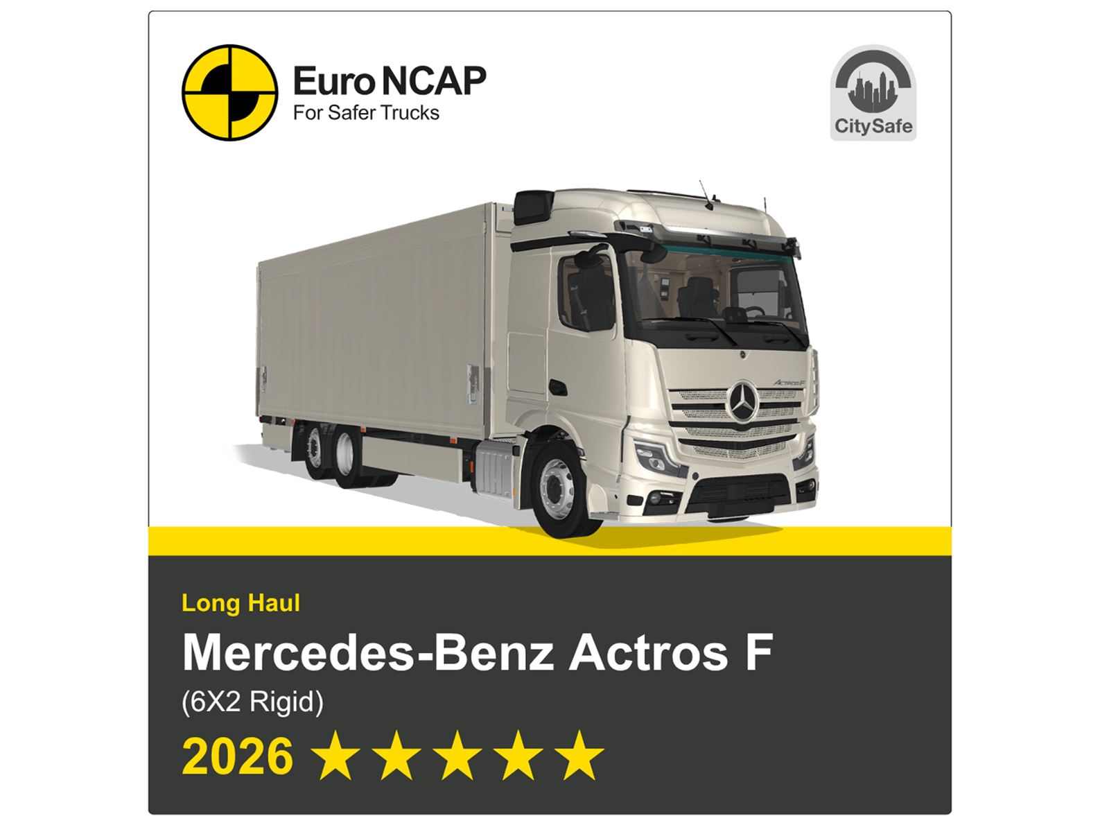 Mercedes Benz Actros F 6x2 rigid 2026 banner