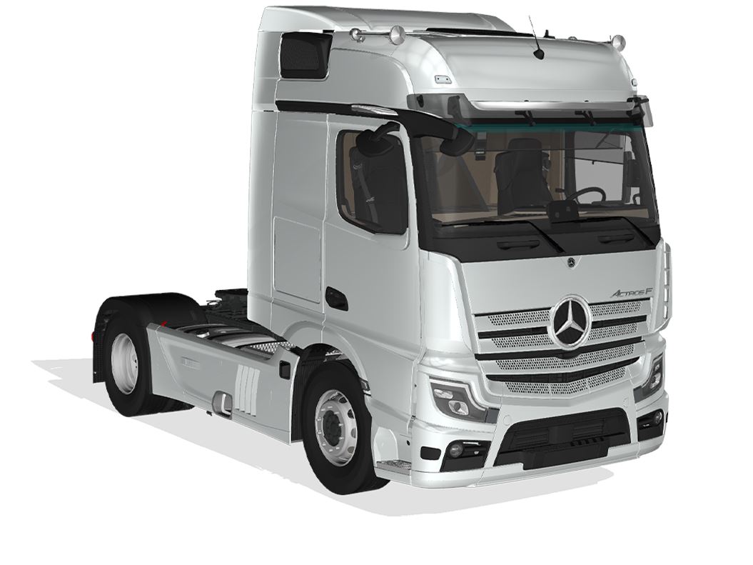 Mercedes Benz Actros F 4x2 tractor unit 2026 press image
