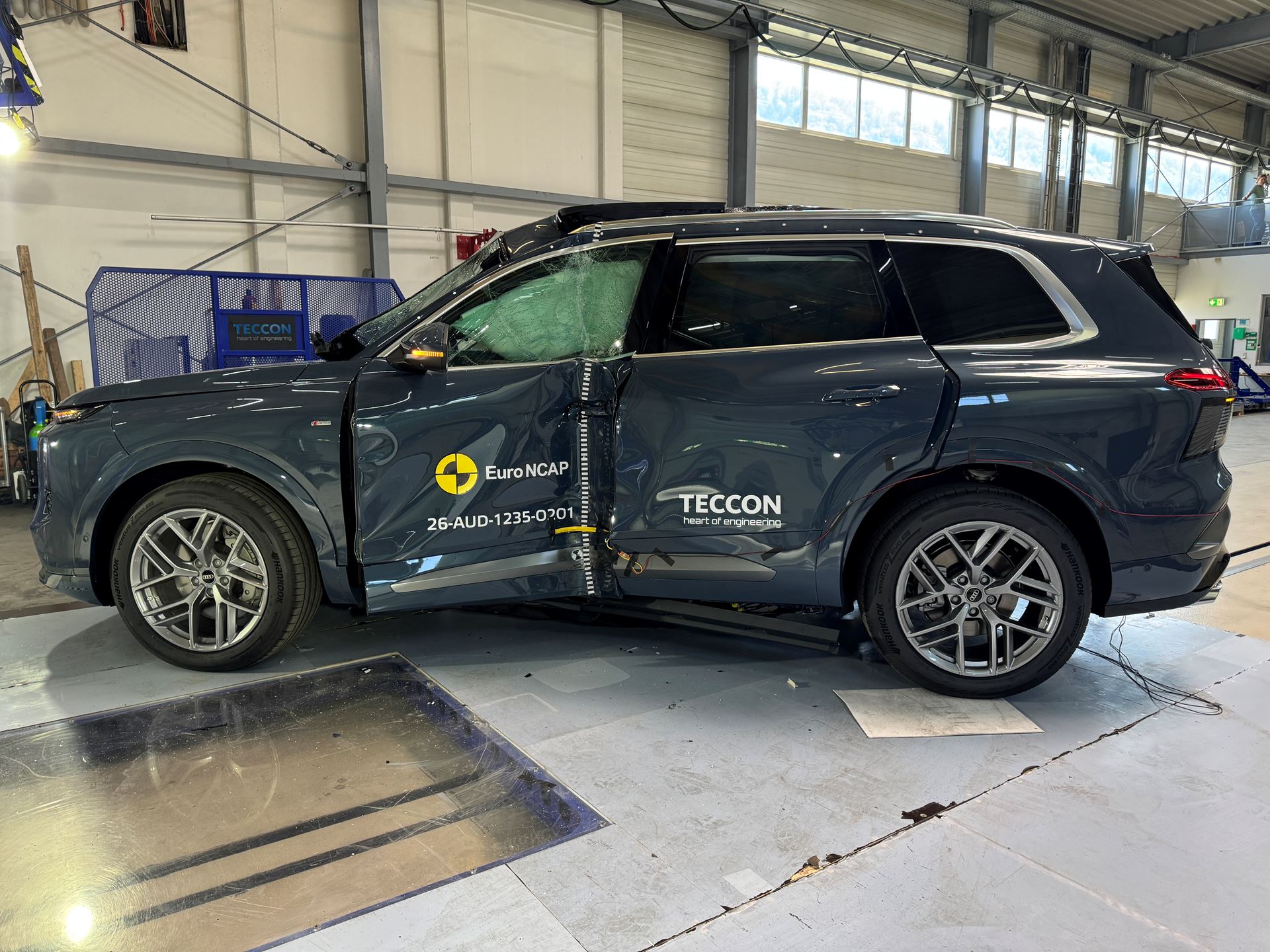 Audi Q7 PO test 2026 after crash