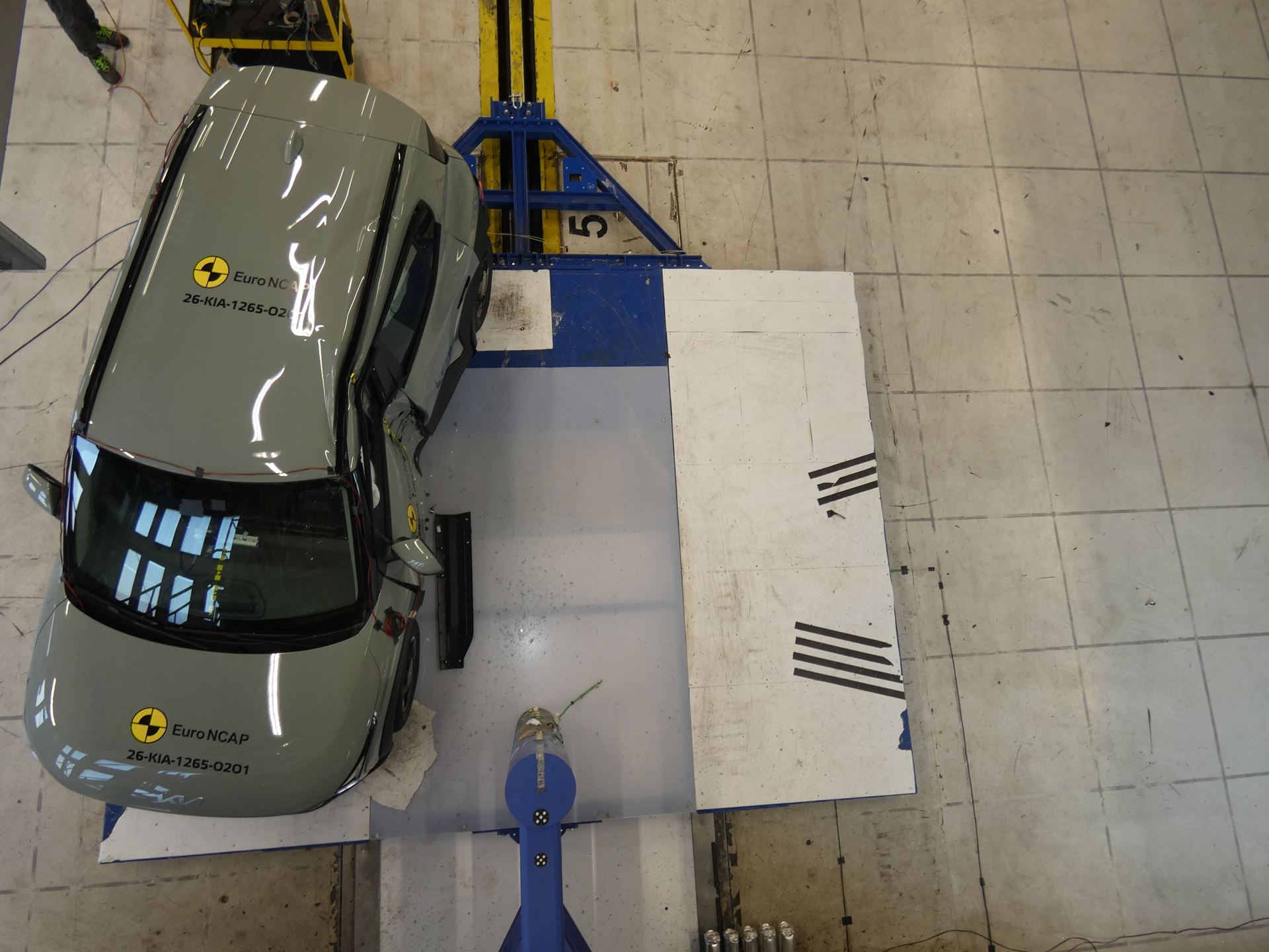 Kia EV2 PO test 2026 after crash