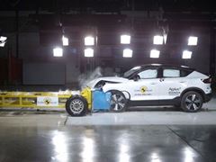 Volvo C40 Recharge - Euro NCAP 2022 Results - 5 stars