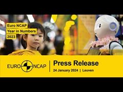 Euro NCAP releases 2023 Year in Numbers