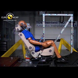 Landwind CV9 Whiplash crash test