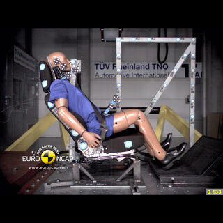 Mitsubishi i-MiEV – Whiplash crash test