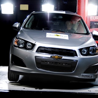 CHEVROLET Aveo – Pole crash test