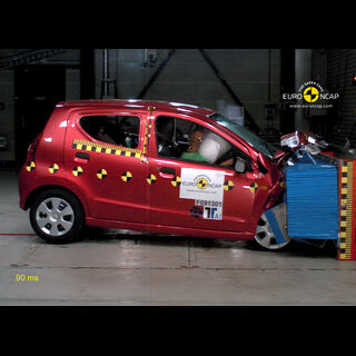 Suzuki Alto - Frontal crash test 2009