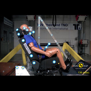 Peugeot 5008 – Whiplash test 2009