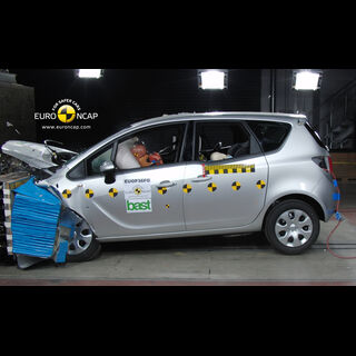 Opel/Vauxhall Meriva - Frontal crash test 2010
