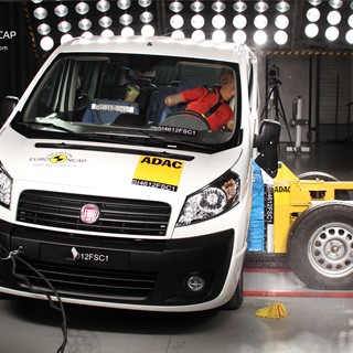FIAT Scudo Side crash test 2012