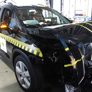 Chevrolet Trax - Frontal crash test 2013 - after crash