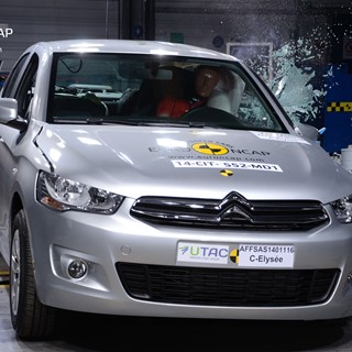 Citroën C-Elysée  - Side crash test 2014