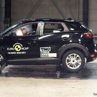 Mazda CX-3  - Frontal Offset Impact test 2015