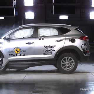 Hyundai Tucson  - Frontal Offset Impact test 2015