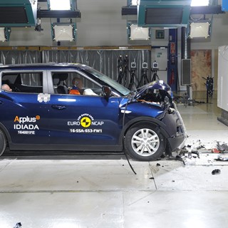 SsangYong Tivoli - Frontal Full Width test 2016 - after crash