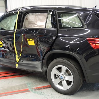 Skoda Kodiaq - Side crash test 2017- after crash
