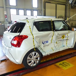 Suzuki Swift - Side crash test 2017