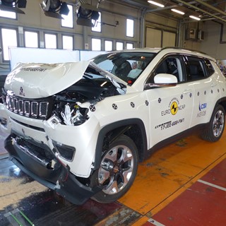 Jeep Compass- Frontal Full Width test 2017 - after crash