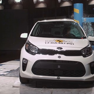 Kia Picanto - Pole crash test 2017