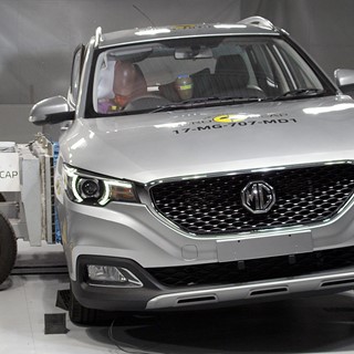 MG ZS - Side crash test 2017