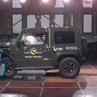 Suzuki Jimny - Frontal Offset Impact test 2018