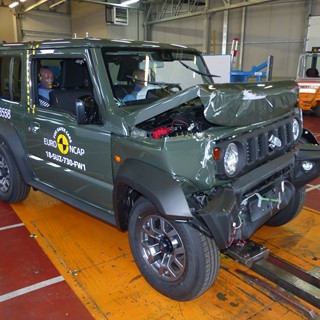 Suzuki Jimny - Frontal Full Width test 2018 - after crash