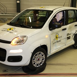 Fiat Panda - Side crash test 2018 - after crash