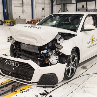 Audi A1 - Frontal Full Width test 2019 - after crash