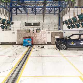 SsangYong Korando - Frontal Offset Impact test 2019 - after crash