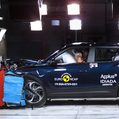 SsangYong Korando - Frontal Offset Impact test 2019