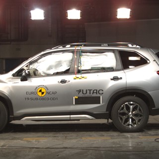 Subaru Forester - Frontal Offset Impact test 2019