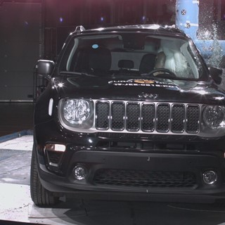 Jeep Renegade - Pole crash test 2019