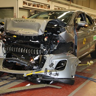 Ford Puma - Frontal Full Width test 2 - after crash