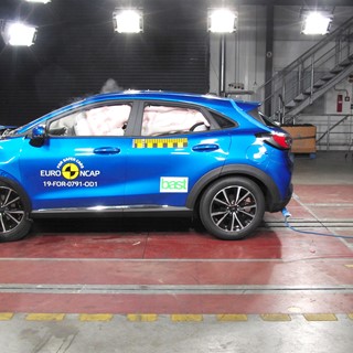 Ford Puma - Frontal Offset Impact test 2019