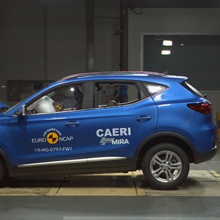 MG ZS EV - Frontal Full Width test 2019