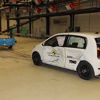 Volkswagen up! - Side crash test 2019 - after crash