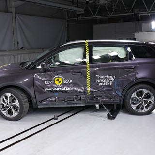 Aiways U5 - Side crash test 2019 - after crash