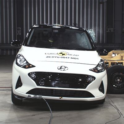Hyundai i10 - Side Mobile Barrier test 2020