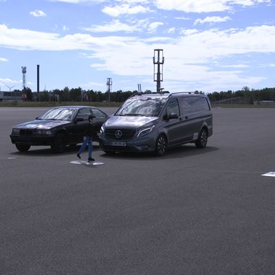 Mercedes-Benz Vito - 2021 Commercial Van Safety - on test 1