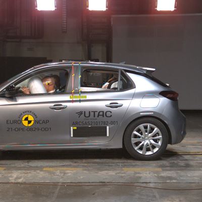 Opel/Vauxhall Corsa-E - Frontal Offset Impact test 2019