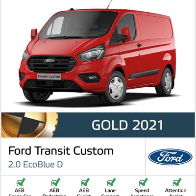 Banner - Ford Transit Custom 2021 Update