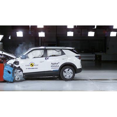 SsangYong Korando E-Motion - Frontal Offset Impact test 2019