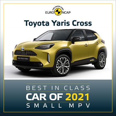 Toyota Yaris Cross - Euro NCAP Best in Class 2021 - Small MPV
