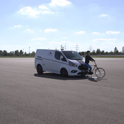 Ford Transit Custom Commercial Van Safety Tests 2022