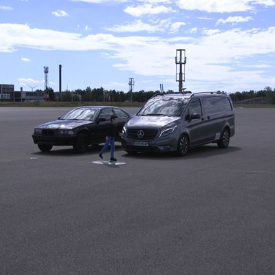 Mercedes-Benz Vito Commercial Van Safety Tests 2022