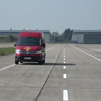 VW Crafter Commercial Van Safety Tests 2022