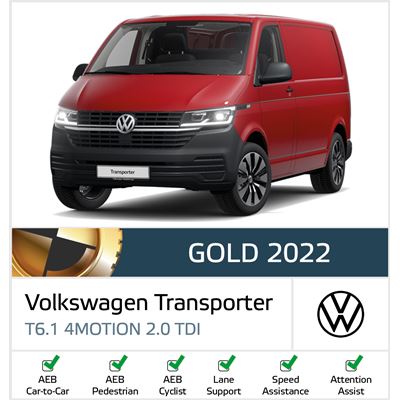 VW Transporter Euro NCAP Commercial Van Safety Results 2022