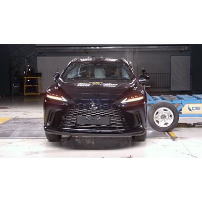 Lexus RX - Side Mobile Barrier test 2022