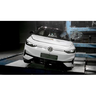 VW ID.7 - Side Pole test 2023