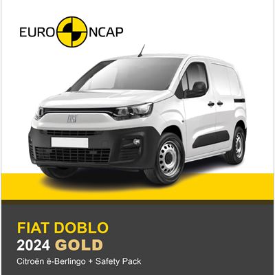 FIAT Doblo Euro NCAP Commercial Van Safety Results 2024