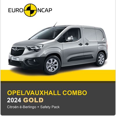 Opel/Vauxhall Combo Euro NCAP Commercial Van Safety Results 2024